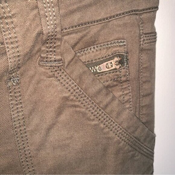 Joie Green Cargo Skinny Jean Pants 26 - Picture 7 of 10